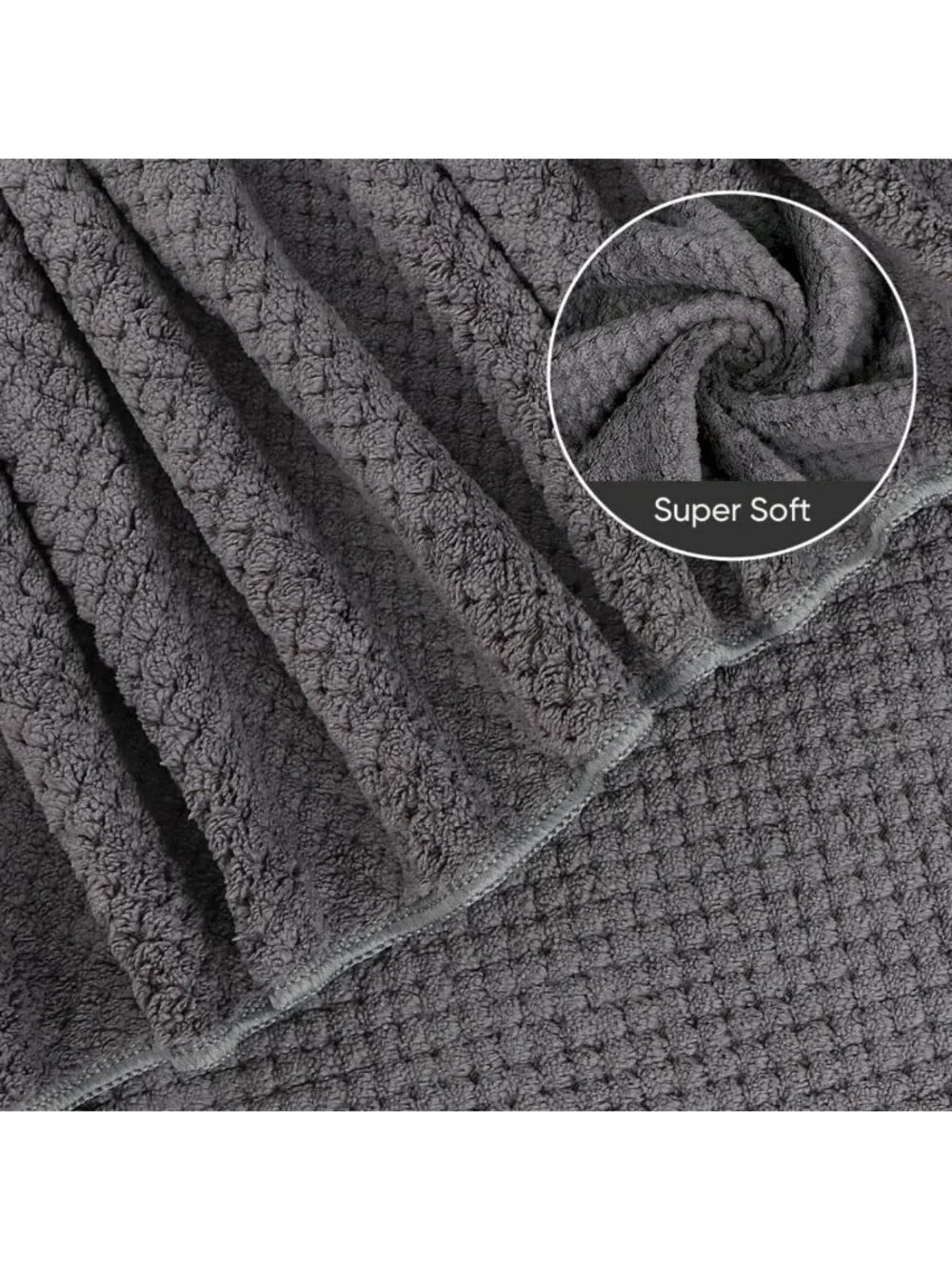 Extra Large Bath Sheets 2PK - Soft, Absorbent Microfiber Towels for Spa, Yoga